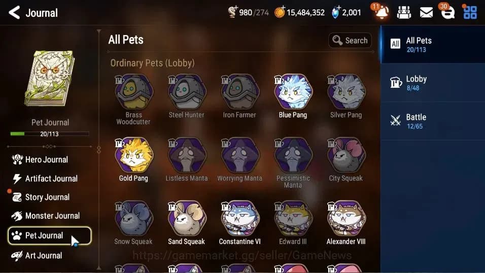 Epic Seven Accounts GLOBAL Unverif|New Era|5 ML(SP Politis,F Cecilia,S image 19