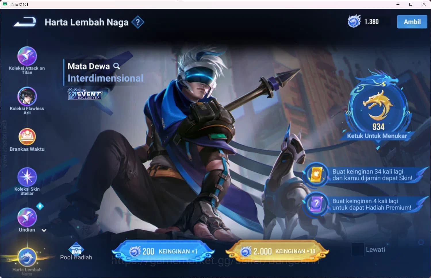 Honor of Kings Accounts GLOBAL|112HR|15SK|LEGEND=ZILONG,DIAN WEI,CONSORT Y image 10