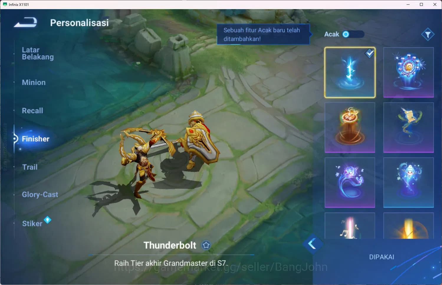 Honor of Kings Accounts GLOBAL|112HR|15SK|LEGEND=ZILONG,DIAN WEI,CONSORT Y image 6