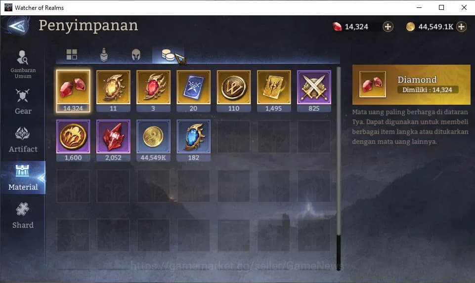 Watcher of Realms Accounts GLOBAL 60x|5,8M Power|14,7K Gems|10 Lord[IngridA4, image 13