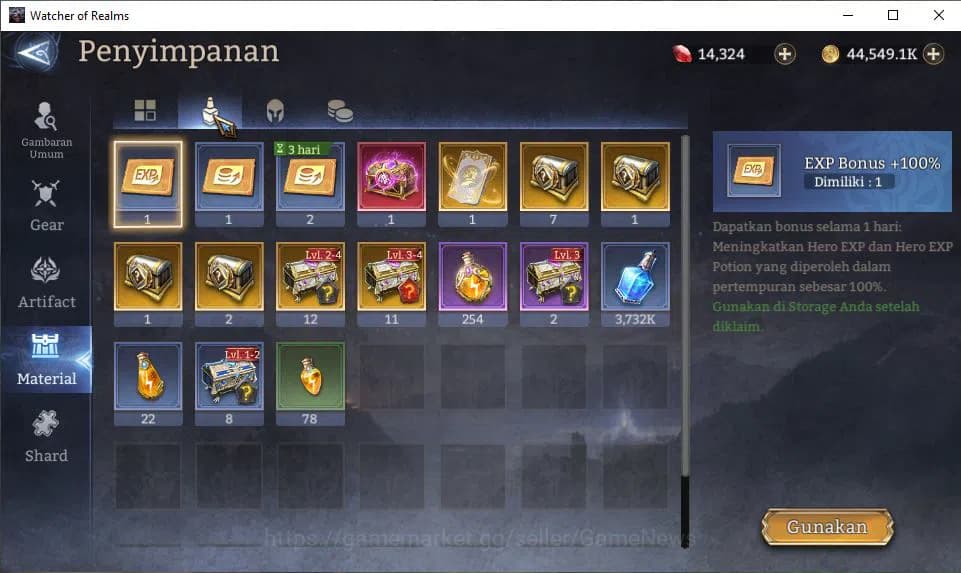 Watcher of Realms Accounts GLOBAL 60x|5,8M Power|14,7K Gems|10 Lord[IngridA4, image 15