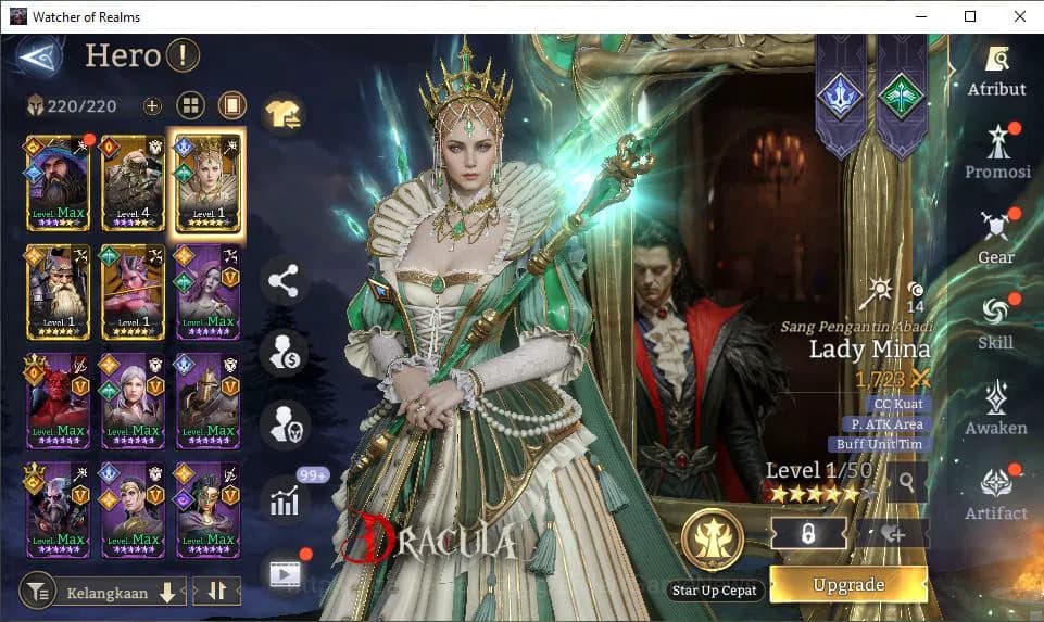 Watcher of Realms Accounts GLOBAL 60x|5,8M Power|14,7K Gems|10 Lord[IngridA4, image 19