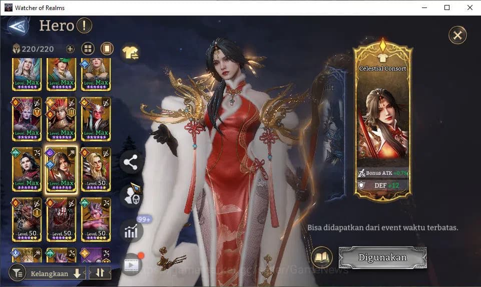 Watcher of Realms Accounts GLOBAL 60x|5,8M Power|14,7K Gems|10 Lord[IngridA4, image 3