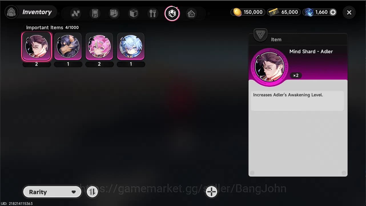 Neverness to Everness Accounts EU| Starter Lvl 3 | 1 S Nanally + 5A Char|MC Femal image 4