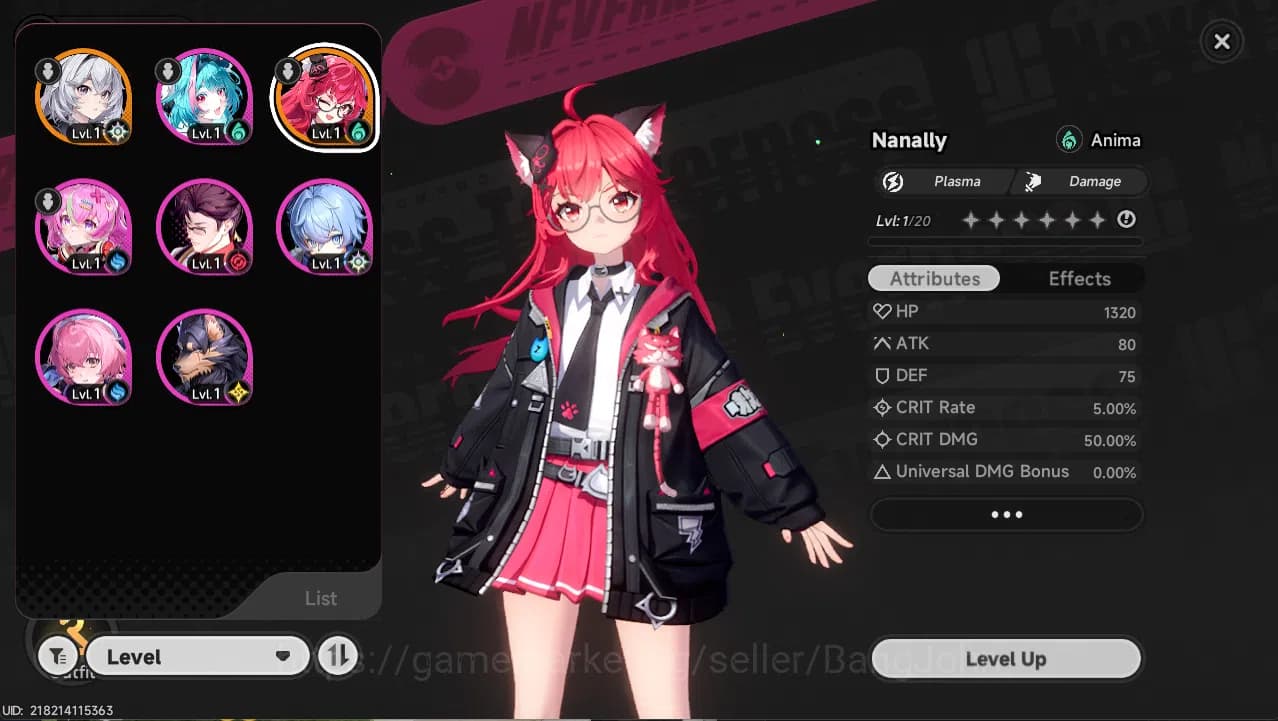 Neverness to Everness Accounts EU| Starter Lvl 3 | 1 S Nanally + 5A Char|MC Femal image 7