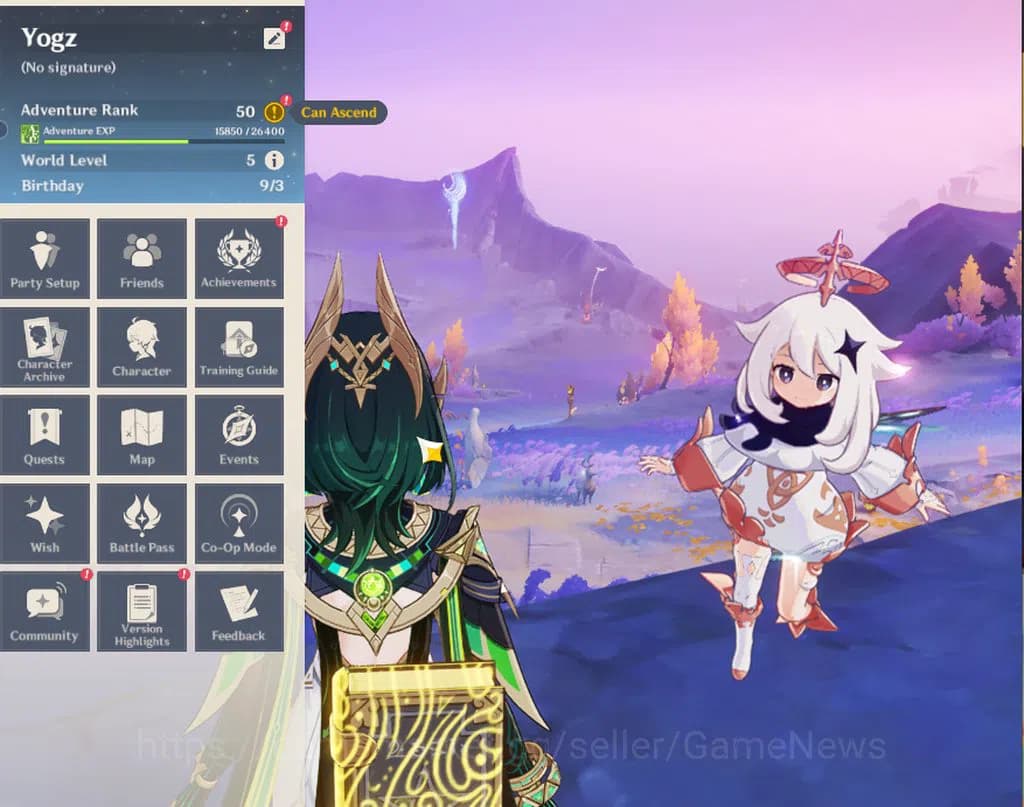 Genshin Impact Accounts ASIA|AR50|2Limited+20(*4Character)|WriotheslyC2,Ne image 1