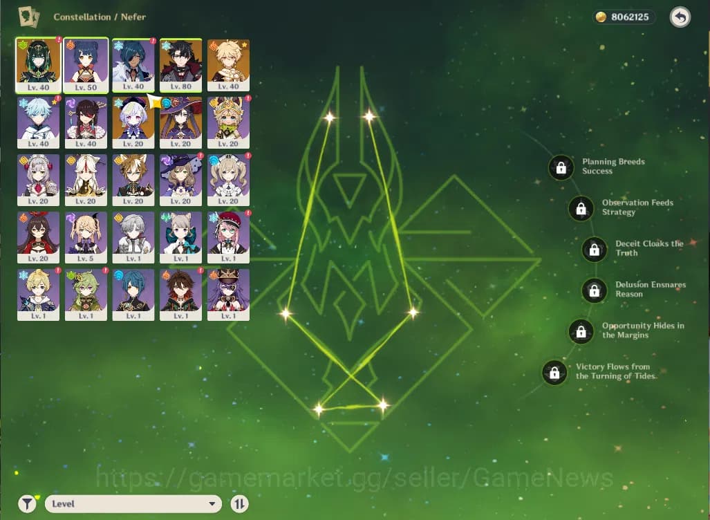 Genshin Impact Accounts ASIA|AR50|2Limited+20(*4Character)|WriotheslyC2,Ne image 15
