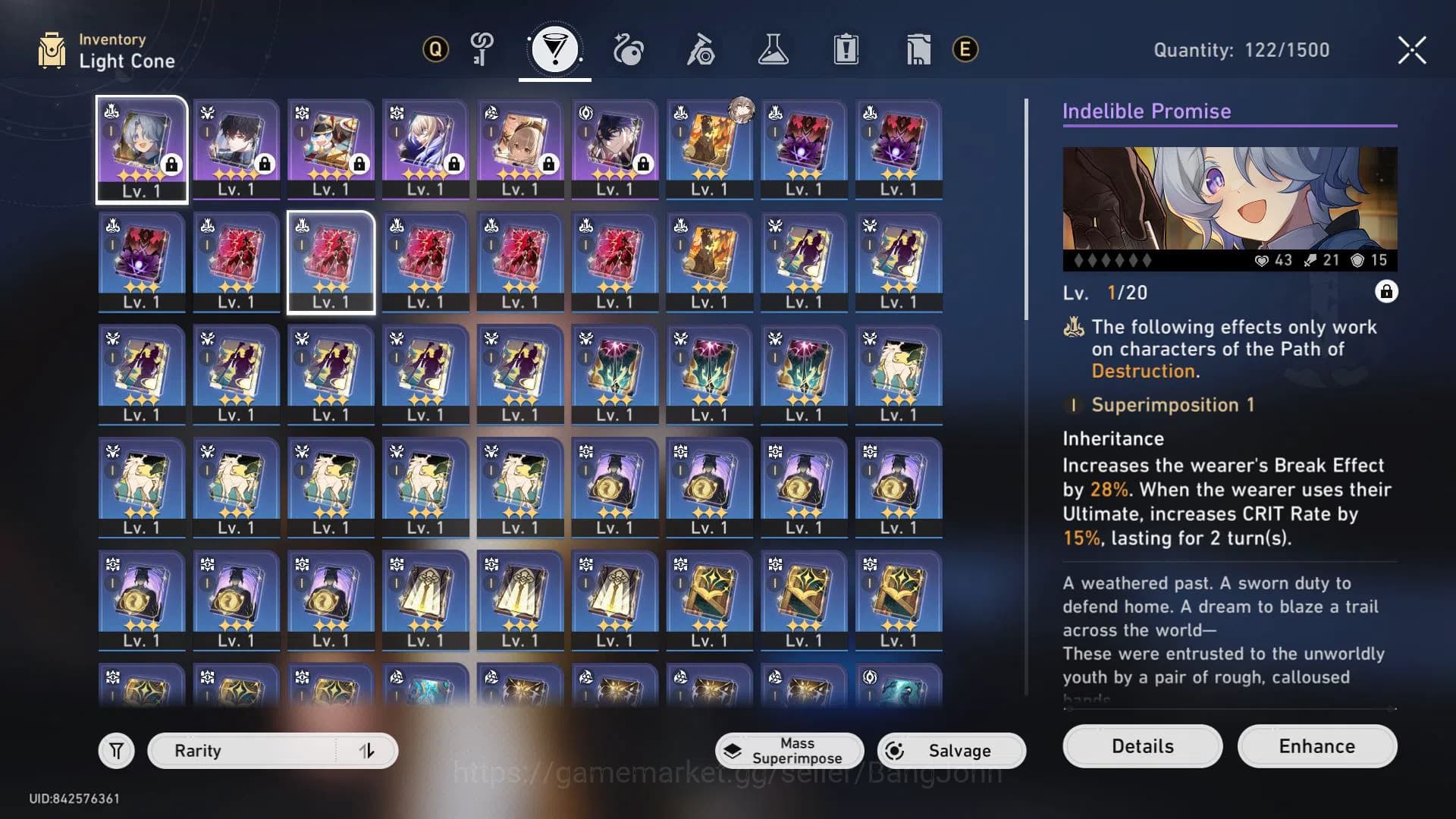 Honkai Star Rail Accounts ASIA | STARTER TL 4 | 2 LIMIT | SILVER WOLF | DANH image 11