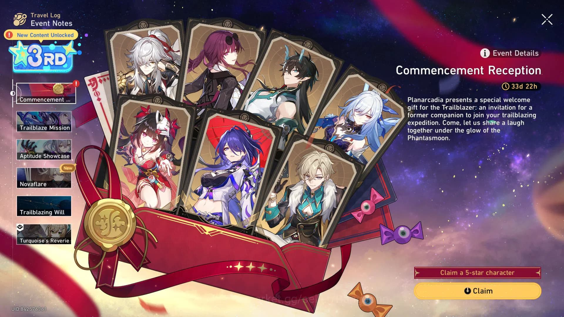 Honkai Star Rail Accounts ASIA | STARTER TL 4 | 2 LIMIT | SILVER WOLF | DANH image 14