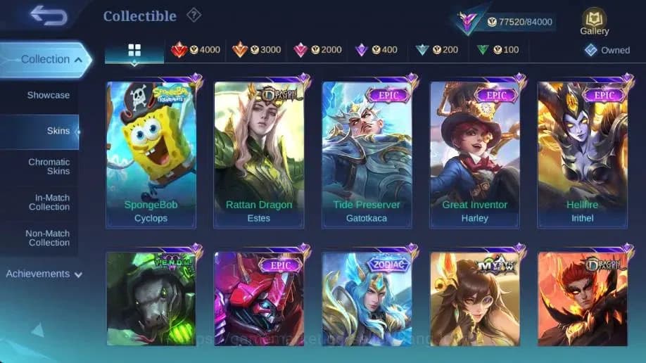 Mobile Legends: Bang Bang Accounts Global|Hero 132|Skin 335|Renowned|Itachi+Sasuke|ST image 13