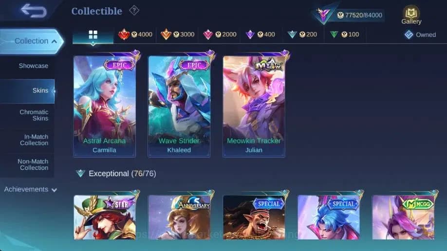 Mobile Legends: Bang Bang Accounts Global|Hero 132|Skin 335|Renowned|Itachi+Sasuke|ST image 18