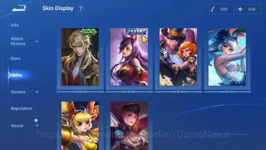 Honor of Kings Accounts Hero 33 Skin 14| Legend (Angela) | AOT (Mayene),3 image 4
