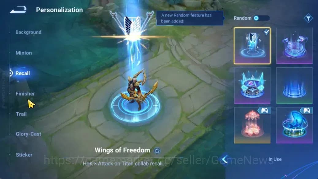 Honor of Kings Accounts Hero 33 Skin 14| Legend (Angela) | AOT (Mayene),3 image 6