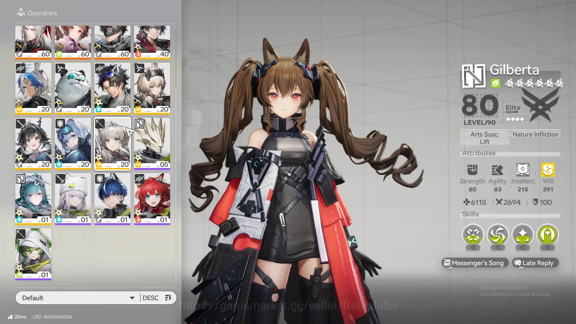 Arknights: Endfield Accounts Mid Game | ASIA | Laevatain + Sign | Yvonne P1| Gi image 6