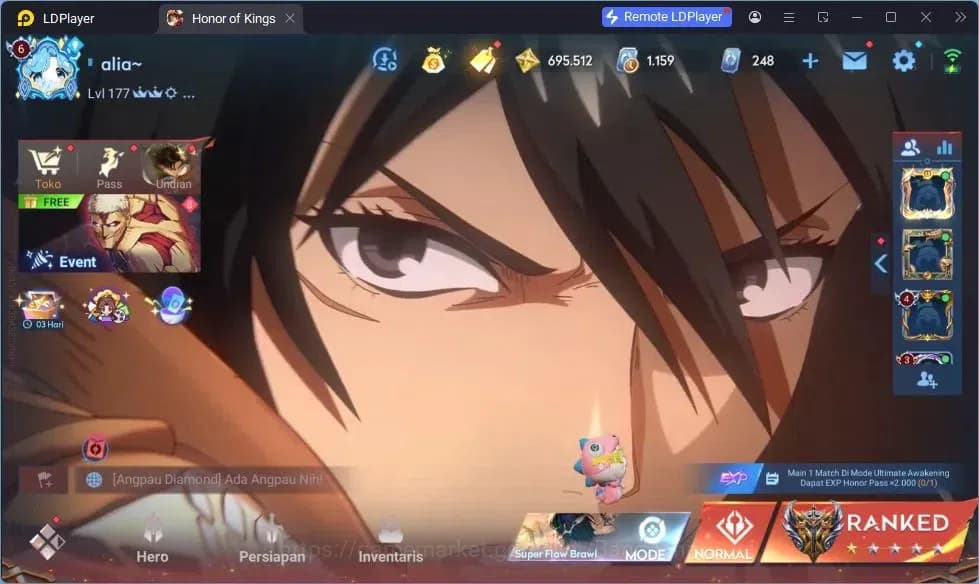 Honor of Kings Accounts GLOBAL|112HR|235SK|Mythic Diochan | Dolia Limited+ image 15