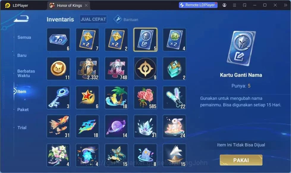 Honor of Kings Accounts GLOBAL|112HR|235SK|Mythic Diochan | Dolia Limited+ image 3