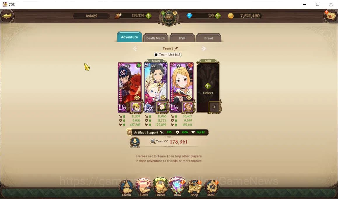 The Seven Deadly Sins: Grand Cross Accounts Asia|2M CC|1 Seventh Spring Box|1 LR+6 UR+Colab|Su image 12