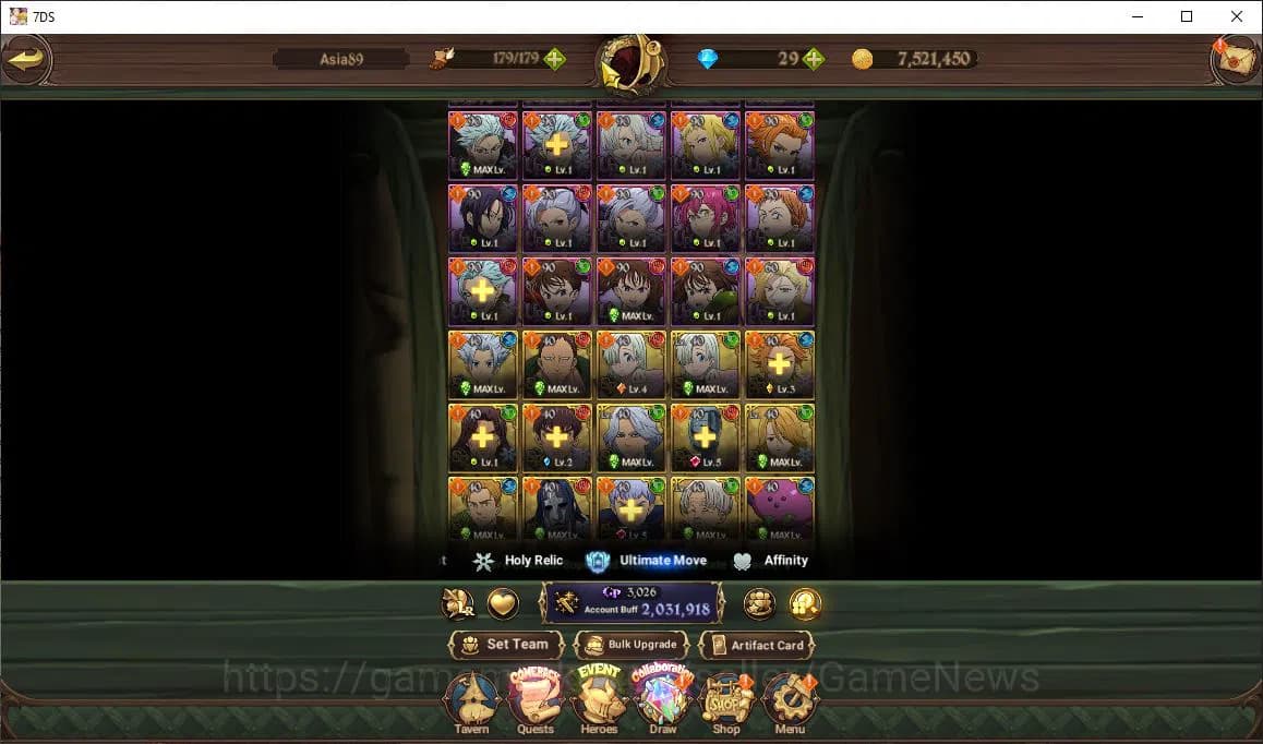 The Seven Deadly Sins: Grand Cross Accounts Asia|2M CC|1 Seventh Spring Box|1 LR+6 UR+Colab|Su image 13