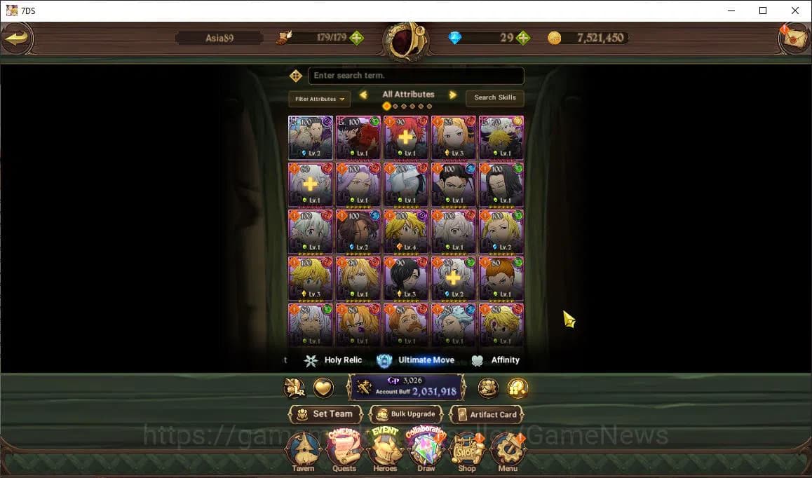 The Seven Deadly Sins: Grand Cross Accounts Asia|2M CC|1 Seventh Spring Box|1 LR+6 UR+Colab|Su image 15