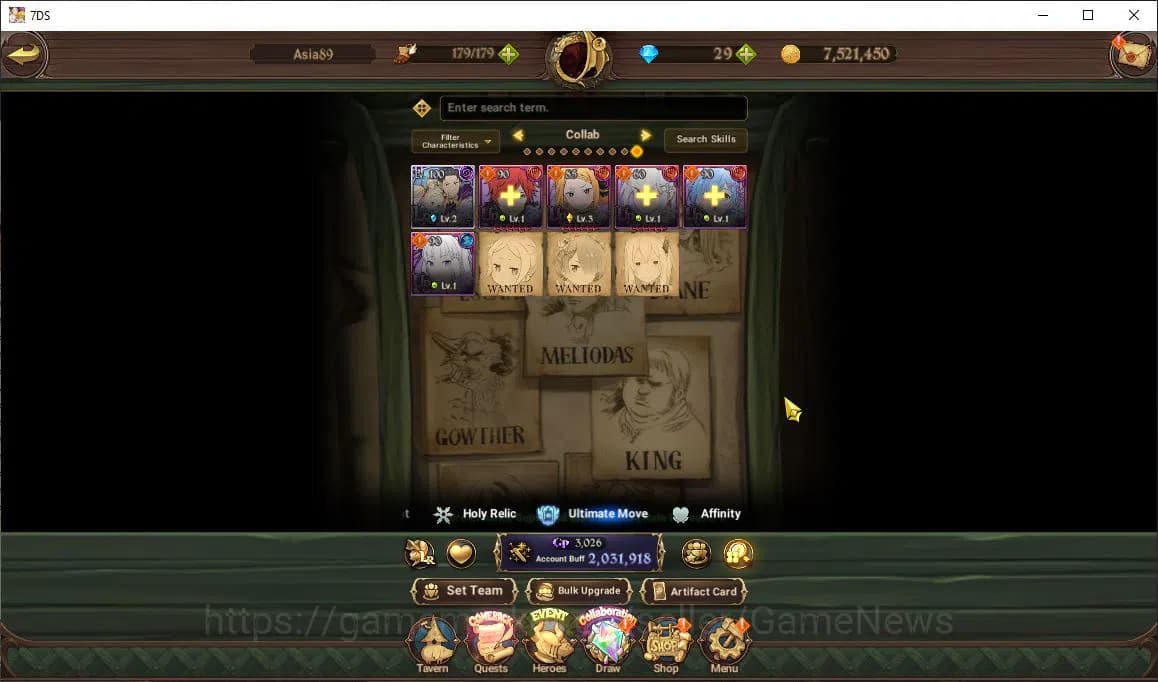 The Seven Deadly Sins: Grand Cross Accounts Asia|2M CC|1 Seventh Spring Box|1 LR+6 UR+Colab|Su image 16