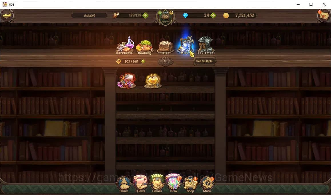 The Seven Deadly Sins: Grand Cross Accounts Asia|2M CC|1 Seventh Spring Box|1 LR+6 UR+Colab|Su image 5