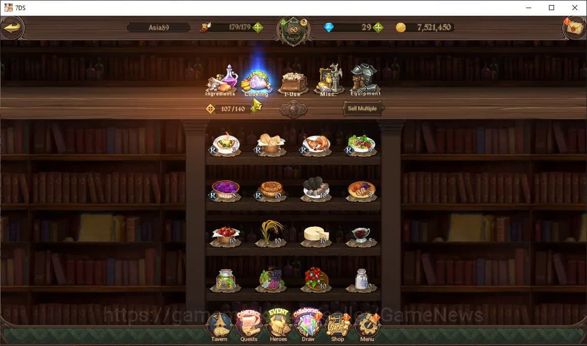 The Seven Deadly Sins: Grand Cross Accounts Asia|2M CC|1 Seventh Spring Box|1 LR+6 UR+Colab|Su image 7