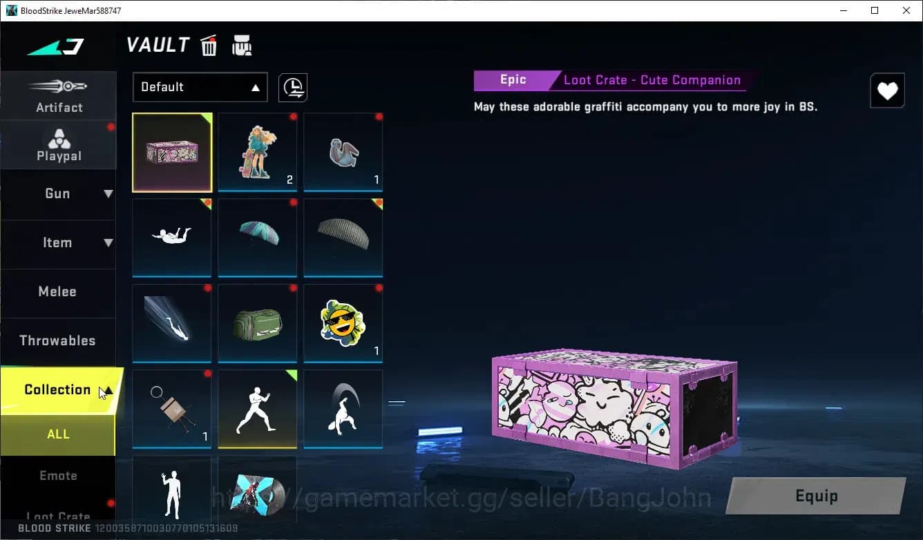 Blood Strike Accounts ASIA|ULTRA,ETHAN,JET|LEGENDARY SKIN 4 MORE DETAIL image 3