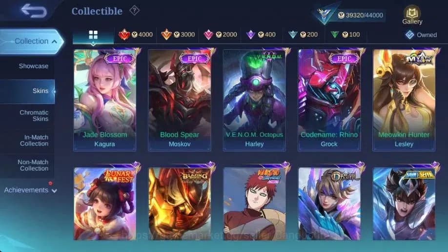 Mobile Legends: Bang Bang Accounts Global|Hero 100|Skin 183|Expert|Collector Natalia+ image 11