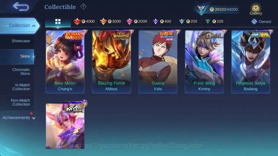 Mobile Legends: Bang Bang Accounts Global|Hero 100|Skin 183|Expert|Collector Natalia+ image 12
