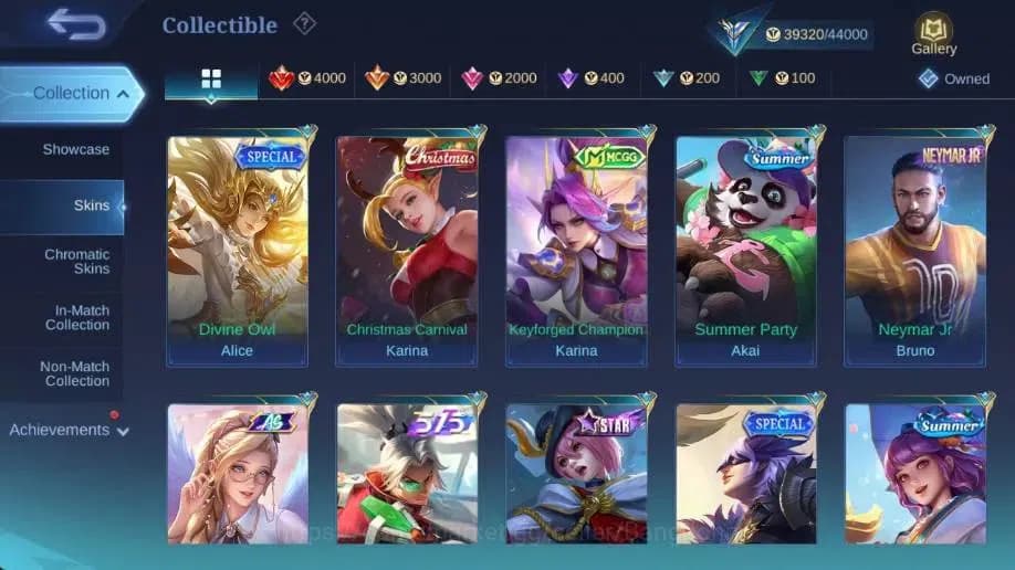 Mobile Legends: Bang Bang Accounts Global|Hero 100|Skin 183|Expert|Collector Natalia+ image 13