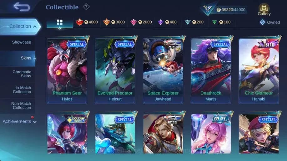 Mobile Legends: Bang Bang Accounts Global|Hero 100|Skin 183|Expert|Collector Natalia+ image 15
