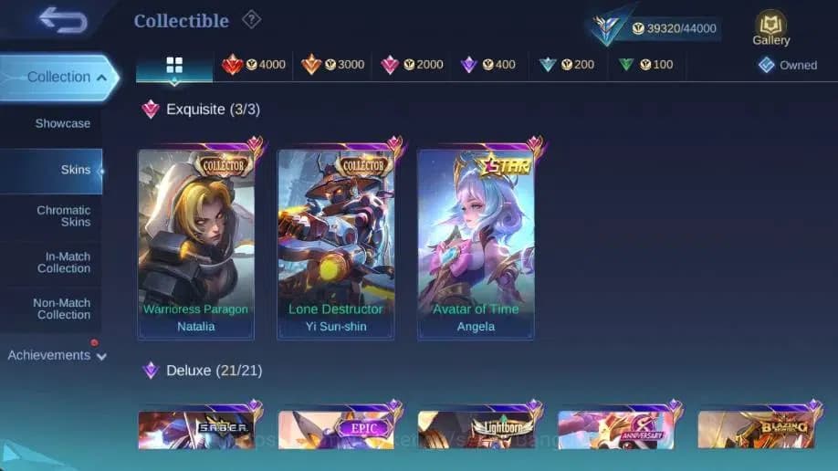 Mobile Legends: Bang Bang Accounts Global|Hero 100|Skin 183|Expert|Collector Natalia+ image 8