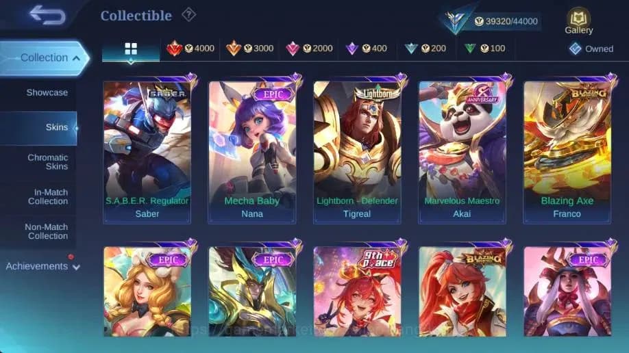 Mobile Legends: Bang Bang Accounts Global|Hero 100|Skin 183|Expert|Collector Natalia+ image 9
