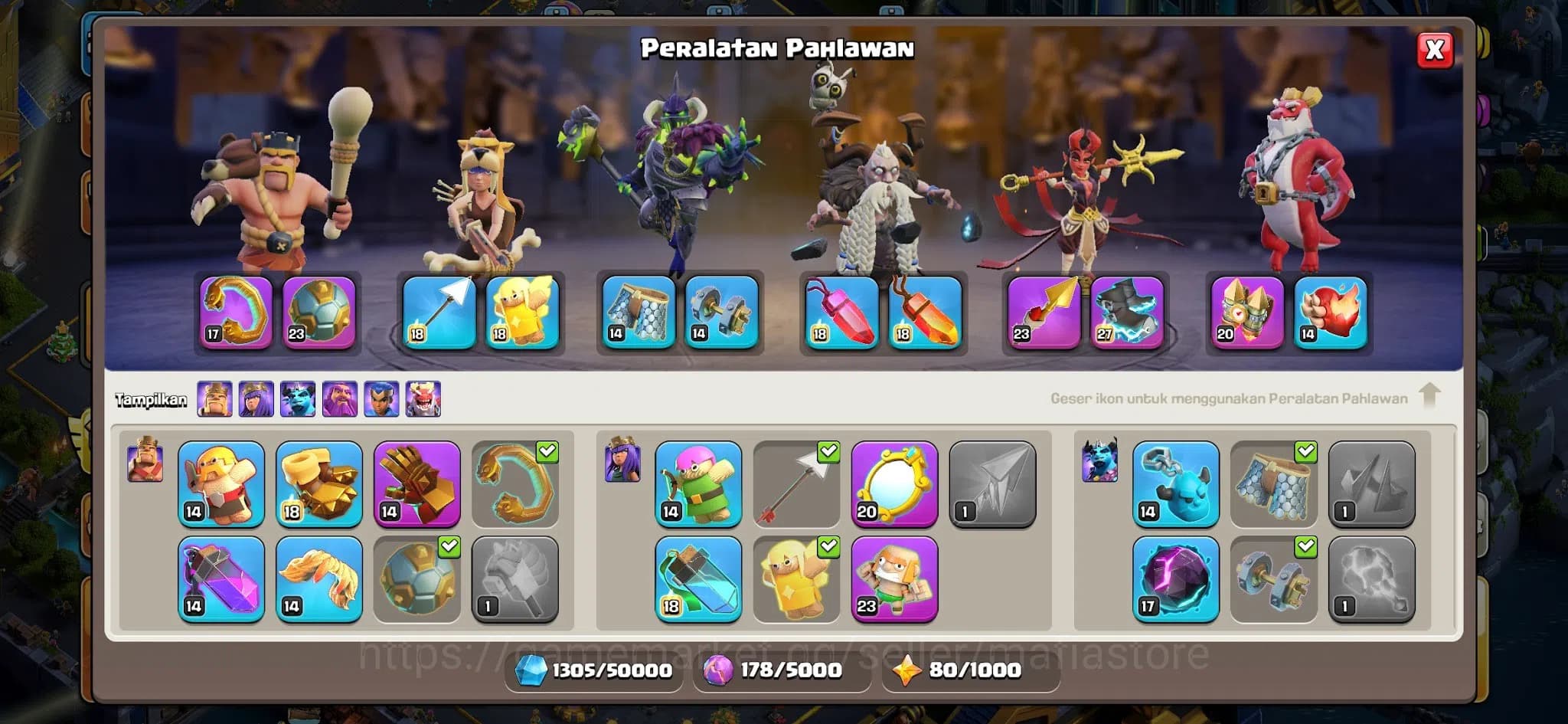 Clash of Clans Accounts TH16 Lvl 247 | Legend League III | Max GW/RC, Lvl image 16