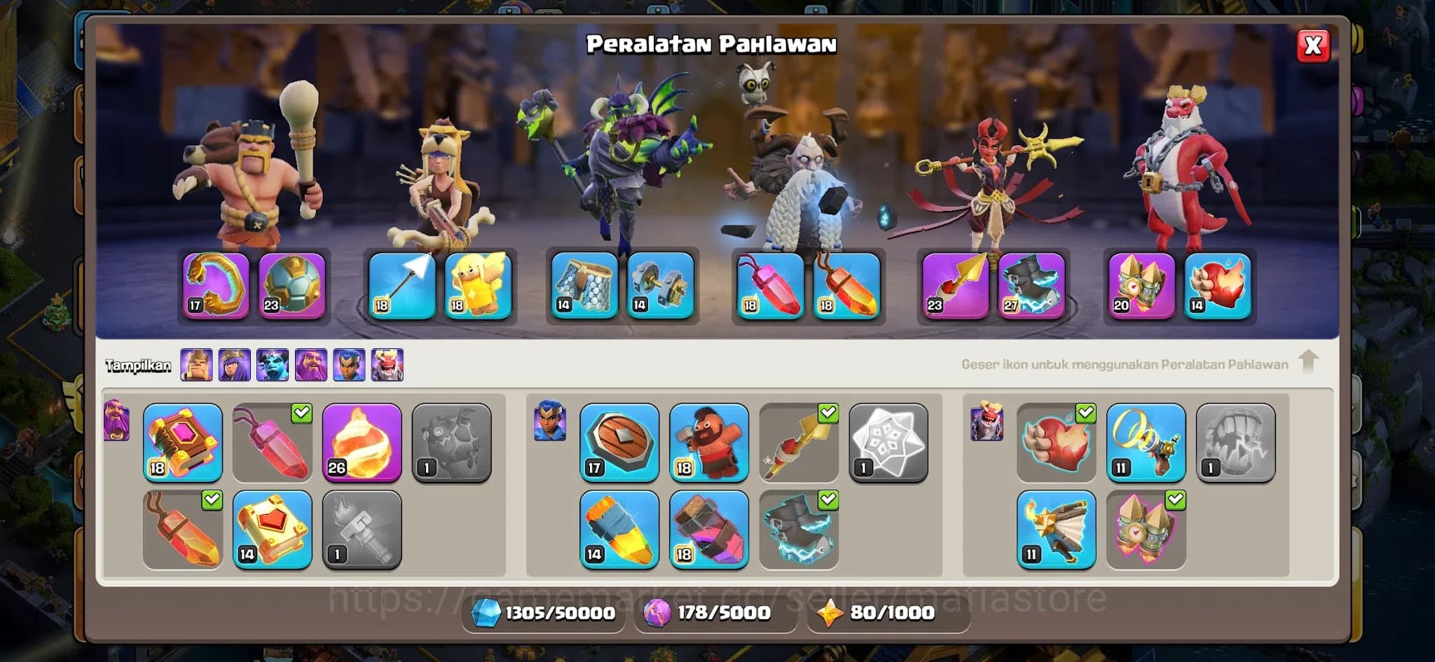 Clash of Clans Accounts TH16 Lvl 247 | Legend League III | Max GW/RC, Lvl image 17