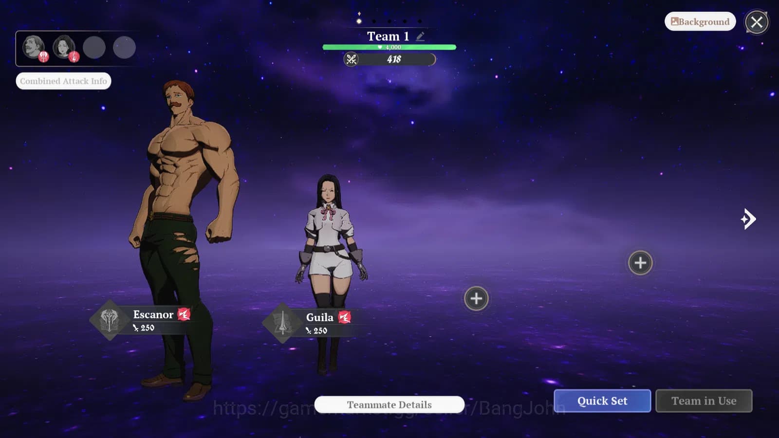 The Seven Deadly Sins: Origin Accounts EUROPE|Fresh Starter Lvl 2|2 SSR|Escanor,Guila&4SR image 2