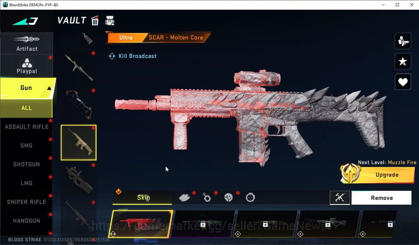 Blood Strike Accounts ASIA|EVO(FAL Lv3)+Legend Katana+Collab AOT(KAG-6,F image 11