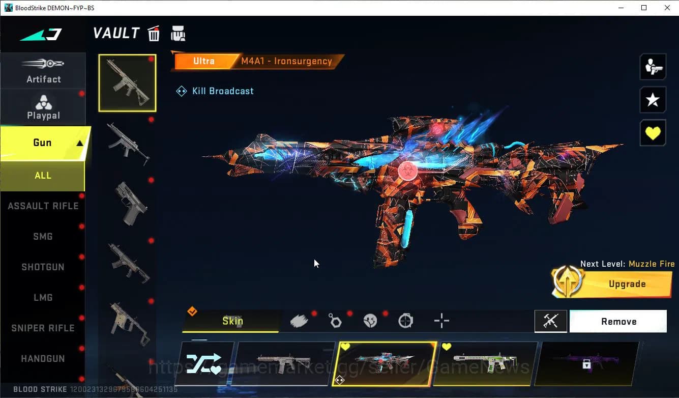 Blood Strike Accounts ASIA|EVO(FAL Lv3)+Legend Katana+Collab AOT(KAG-6,F image 13