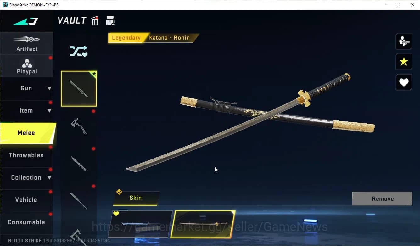 Blood Strike Accounts ASIA|EVO(FAL Lv3)+Legend Katana+Collab AOT(KAG-6,F image 14