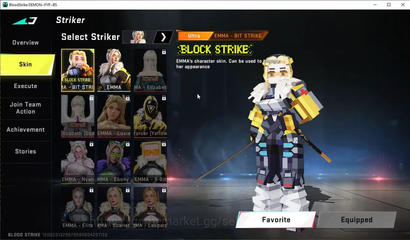 Blood Strike Accounts ASIA|EVO(FAL Lv3)+Legend Katana+Collab AOT(KAG-6,F image 19