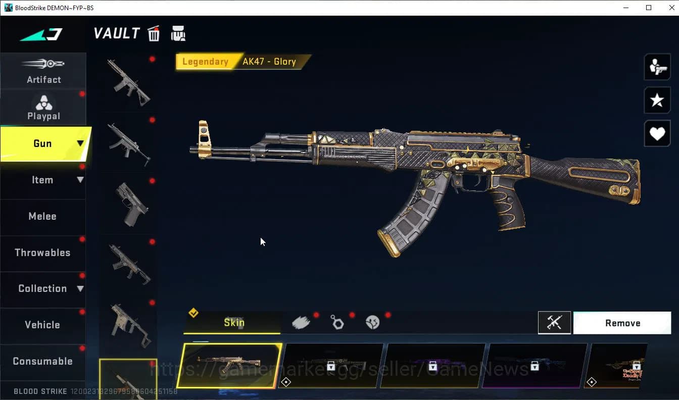 Blood Strike Accounts ASIA|EVO(FAL Lv3)+Legend Katana+Collab AOT(KAG-6,F image 2