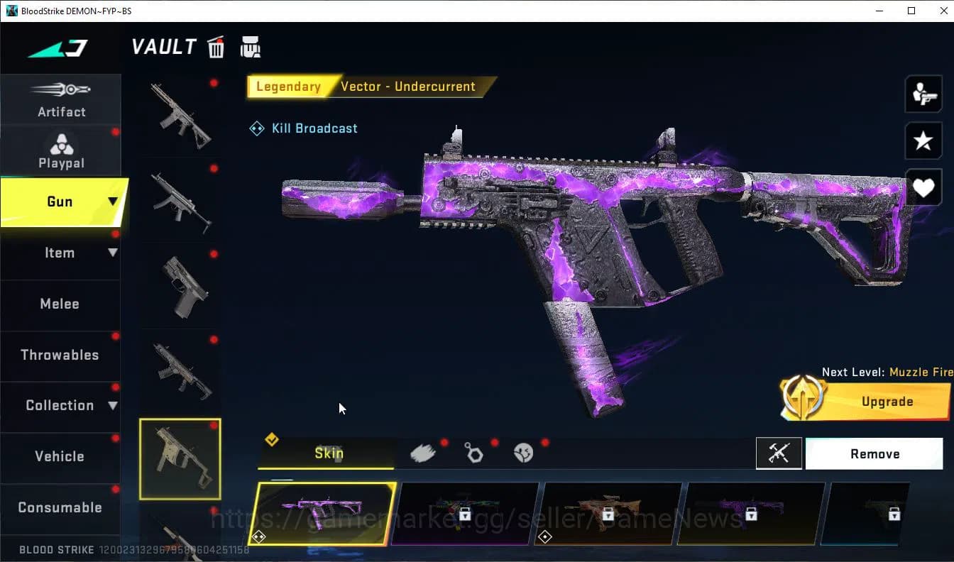 Blood Strike Accounts ASIA|EVO(FAL Lv3)+Legend Katana+Collab AOT(KAG-6,F image 3