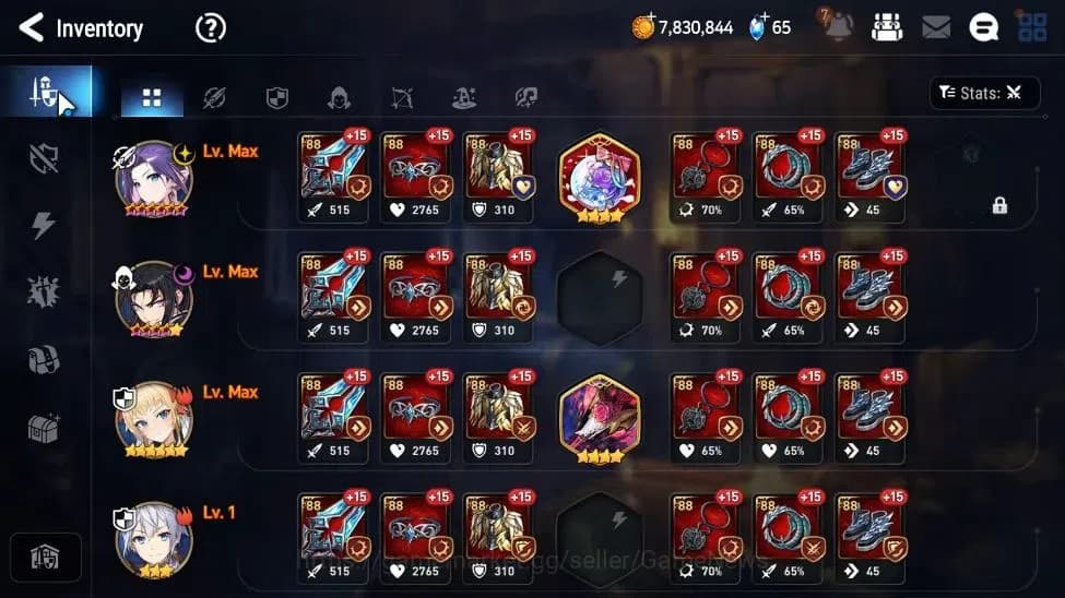 Epic Seven Accounts GLOBAL Unverif|New Era|3 ML(Salome,Dragon King Sha image 8