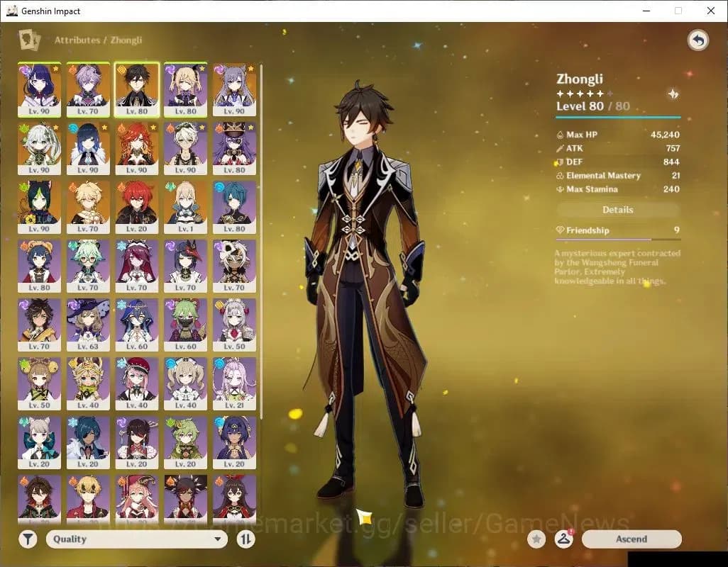 Genshin Impact Accounts ASIA|AR 57|6 Limited+3(*5Weapon)|NahidaC1,Mavuika, image 3