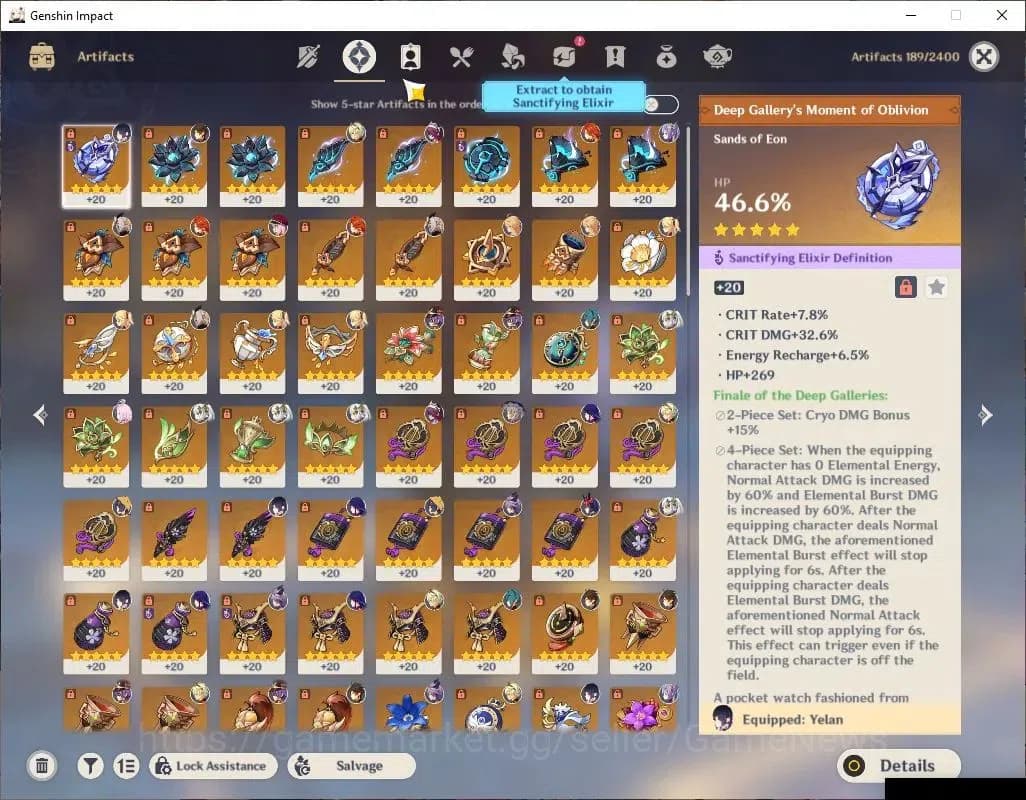 Genshin Impact Accounts ASIA|AR 57|6 Limited+3(*5Weapon)|NahidaC1,Mavuika, image 7
