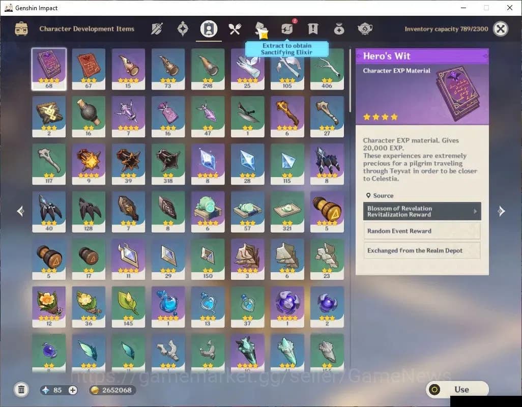 Genshin Impact Accounts ASIA|AR 57|6 Limited+3(*5Weapon)|NahidaC1,Mavuika, image 8