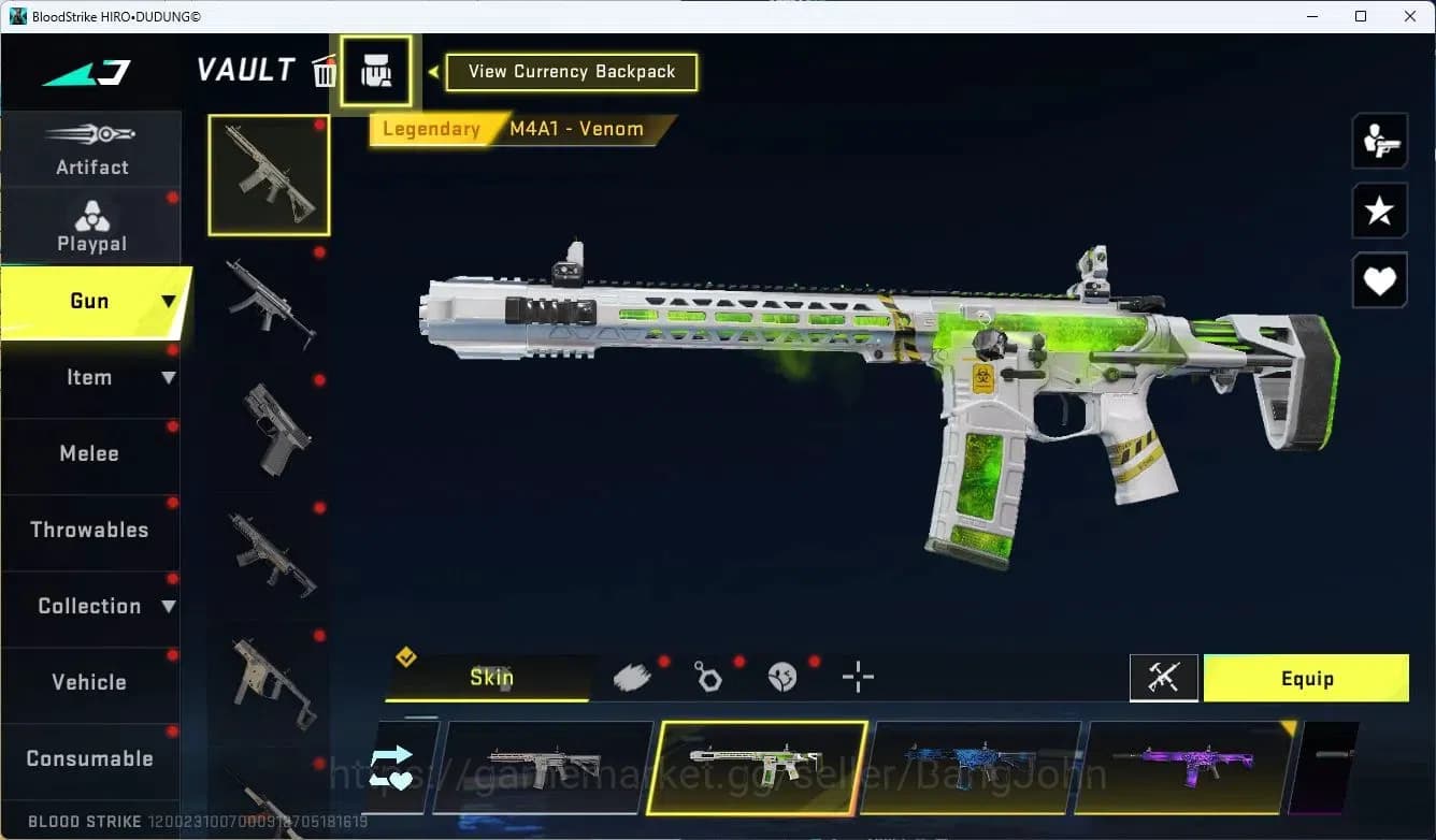 Blood Strike Accounts ASIA | TR Katana Melee|TR Keisuke Baji Striker|4 U image 6