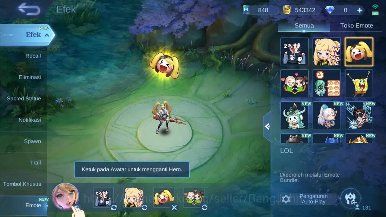 Mobile Legends: Bang Bang Accounts GLOBAL Hero 131 Skin 291 | Zodiac Selena | KOF Kar image 12