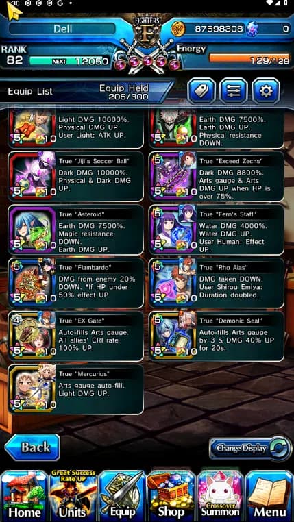 Grand Summoners Accounts GLOBAL | Ascend 16 | Saitama TW, Houka, Shirou TW, image 10