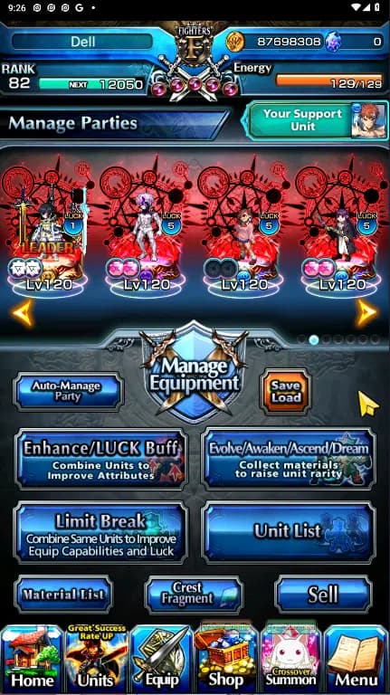 Grand Summoners Accounts GLOBAL | Ascend 16 | Saitama TW, Houka, Shirou TW, image 2